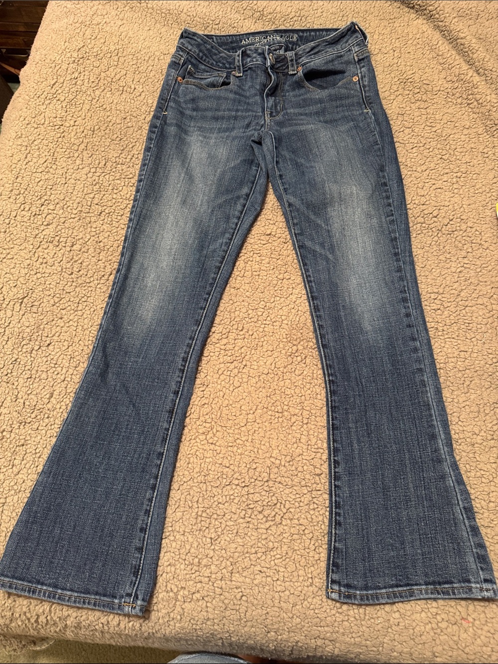American Eagle Outfitters Dark Blue Flare Jeans
